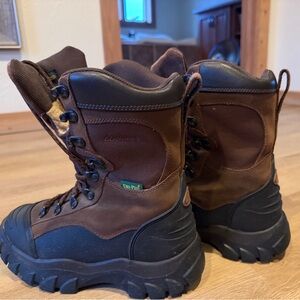 Cabela's Bottes Canard Femme Cuir Marron Thinsulate 84-2455 Tige Acier
